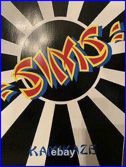 Sims Kamikaze Reissue Retro Skateboard Deck-vintage-hosoi-rising Sun