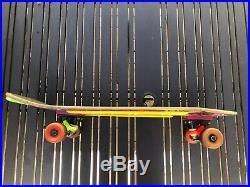 Sims Kevin Staab Skateboard Gullwing Trucks OJ II wheels Rib Bones Tail Bone 80s