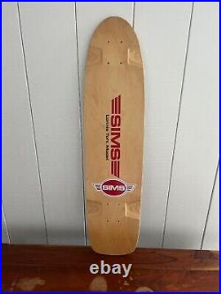 Sims Lonnie Toft Vintage Skateboard Deck. NOS 33. 1977 Dog Town. Z-Flex. Alva