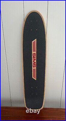Sims Lonnie Toft Vintage Skateboard Deck. NOS 33. 1977 Dog Town. Z-Flex. Alva