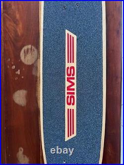Sims Lonnie Toft Vintage Skateboard Deck. NOS 33. 1977 Dog Town. Z-Flex. Alva