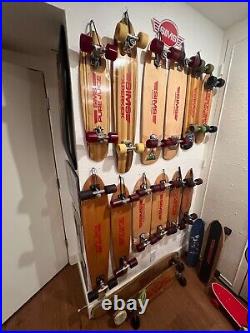 Sims Lonnie Toft Vintage Skateboard Deck. NOS 33. 1977 Dog Town. Z-Flex. Alva