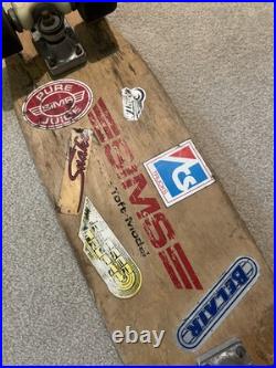 Sims Lonnie Toft model Hardcore Skateboard original 1978 Snakes Gullwing rare