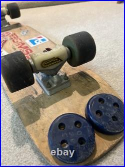 Sims Lonnie Toft model Hardcore Skateboard original 1978 Snakes Gullwing rare