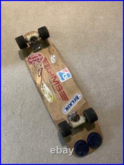 Sims Lonnie Toft model Hardcore Skateboard original 1978 Snakes Gullwing rare