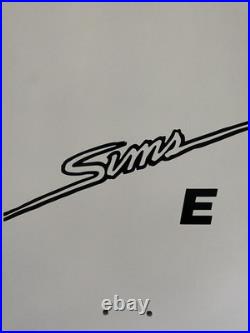 Sims NEW WAVE Skateboard Deck Reissue RARE, PIG, VISION, HOSOI, HAWK, OLD SCHOOL