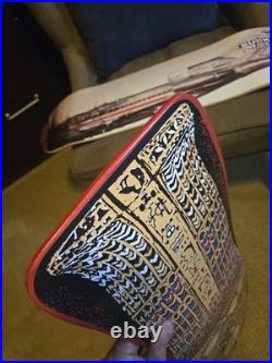 Sims Pharaoh reissue Skateboard Deck Red Gold Team Deck Vinyl vintage Pharoah