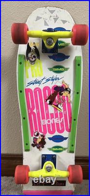 Sims Steve Rocco Street Styler Vintage Skateboard