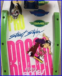 Sims Steve Rocco Street Styler Vintage Skateboard