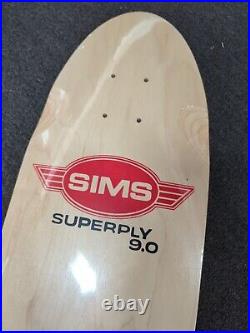 Sims Superply Model 9.0 Skateboard