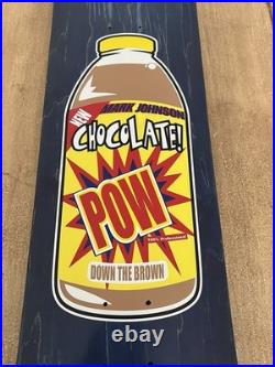 Skateboard Deck Chocolate Marc Johnson Chocolate Pow Y2K Mike York Vintage Error