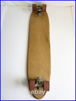 Skateboard Sears & Roebuck Hot Dog Wooden 1965 Red Clay Wheels Sidewalk Surfer