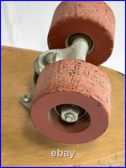 Skateboard Sears & Roebuck Hot Dog Wooden 1965 Red Clay Wheels Sidewalk Surfer