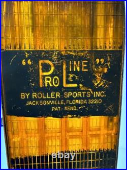 Skateboard VTG 1970's Roller Sports Inc. ProLine Blue & Orange Translucent 66 99
