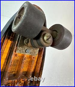 Skateboard VTG 1970's Roller Sports Inc. ProLine Blue & Orange Translucent 66 99
