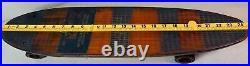 Skateboard VTG 1970's Roller Sports Inc. ProLine Blue & Orange Translucent 66 99