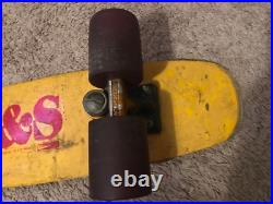 Skateboard Vintage 1970s G&S Fiber Flex Bowl Rider Fiberglass Complete GT ACS430