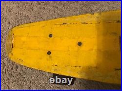 Skateboard Vintage 1970s G&S Fiber Flex Bowl Rider Fiberglass Complete GT ACS430