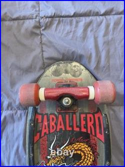 Steve Caballero Full Dragon Powell Peralta Vintage Skateboard Deck OG 80's 30in