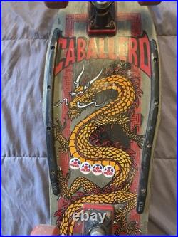 Steve Caballero Full Dragon Powell Peralta Vintage Skateboard Deck OG 80's 30in