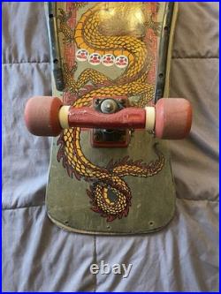 Steve Caballero Full Dragon Powell Peralta Vintage Skateboard Deck OG 80's 30in
