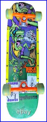 Strange House Skateboard by Bobby Brown (Artist) Made for Frank Molina of SH