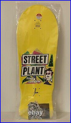 Street Plant Mark Gonzales Gonz Limited Shaped Skateboard Yellow 11.25 Mike V