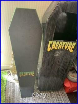 THE RIPRIDER Creature Creature Coffin Skate board Cruiser Used Japan