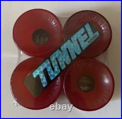 TUNNEL ROCKS Skateboard Wheels Red N. O. S Skate Alva pool's Vintage Dog Town 70's