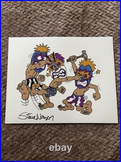 T&c Surf Hawaii Steve Nazar Thrilla Gorilla 5 Photo Print Lot 5 Autographs Total