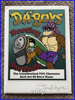T&c Surf Hawaii Steve Nazar Thrilla Gorilla 5 Photo Print Lot 5 Autographs Total