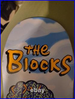 The Blocks Team High Marge Multi 8.1 Skateboard Deck Homer Bart Lisa Simpsons