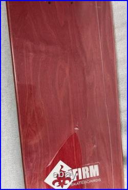 The FIRM javier sarmiento Al Capone early 2000's Skateboard deck (very rare)