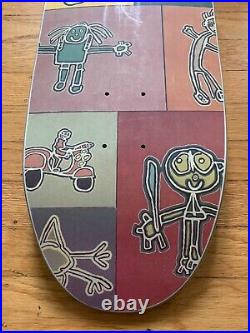 The Firm Cyril NOS Lance Mountain Slick Vintage Skateboard Deck Bones Brigade