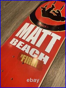The Firm Skateboards Matt Beach 2002
