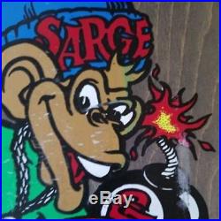 The New Deal Danny Sargent Monkey Bomb OG NOS Skateboard Deck
