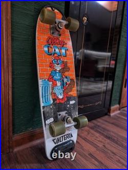 The Original 1987 Valterra Alley CAT Vintage Skateboard Nearly Mint