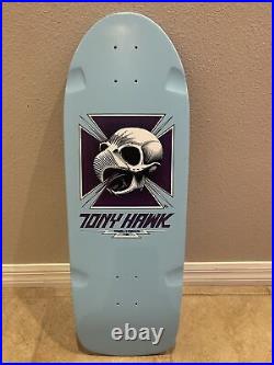 Tony Hawk 1983 Baby blue Pig Vinyl Tribute Skateboard Well Made Place Holder