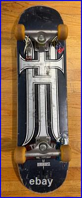 Tony Hawk Birdhouse Crest Black Skateboard 2000s Vintage