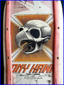 Tony Hawk Powell Peralta 1983 OG Chicken Skull Skateboard Vintage 1980s
