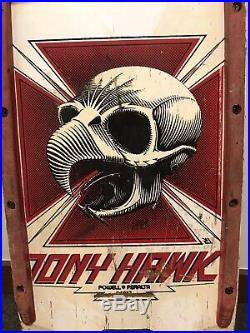 Tony Hawk Powell Peralta 1983 OG Chicken Skull Skateboard Vintage 1980s Deck
