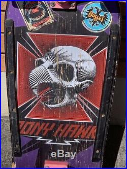 Tony Hawk Powell Peralta 1983 Original Chicken Skull Skateboard Vintage 1980s