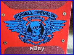 Tony Hawk Powell Peralta Signed Skateboard Pink/Blue Brand New 7 ply 1983 OJIIs