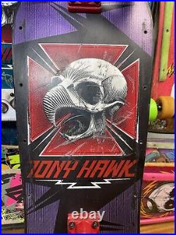 Tony Hawk Powell Peralta Skateboard Vintage 1980's Deck Tracker
