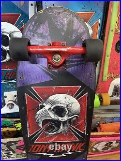 Tony Hawk Powell Peralta Skateboard Vintage 1980's Deck Tracker