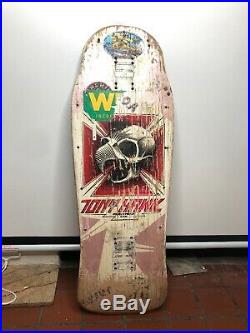 Tony Hawk Skateboard 1983 Chicken Skull Deck Powell Peralta Vintage Original
