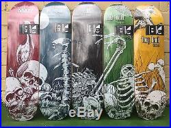 Tony Hawk Skateboard Birdhouse Rare Skulls Collection Set. Rare Limited Edition