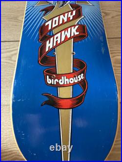 Tony Hawk Skateboard CREST 2000s SIGNED RARE Vintage Birdhouse