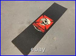 Tony Hawk laser cut skateboard grip tape prototype Ultra rare