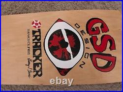 Tracker GSD skateboard deck Gary Scott Davis